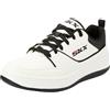 Skechers Sport Court 92 Ottoman, Sneaker Uomo, Bordo Verde Duraleather Bianco, 39 EU
