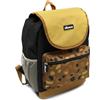 LES DÉGLINGOS sac Rolltop Tigre, Zaino con Patta Unisex-Bambini e Ragazzi, Cassonade, 29/16/39 cm