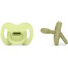 Suavinex, Ciuccio Colour Essence in Silicone, 6-18 mesi, 2 pezzi, Verde