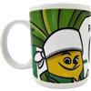 CYPBRANDS Real Betis - Tazza in ceramica, utensili da cucina, palemerino, tazza per tè o caffè, colore verde, prodotto ufficiale