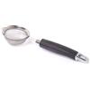 BIRAMBEAU, Colino da cucina in acciaio inox con manico ergonomico soft touch, argento e nero: 7 cm