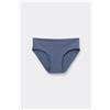 Tezenis Slip Senza Cuciture In Cotone Organico Donna Blu