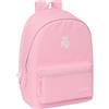 safta M820-642467820 Zaino per Laptop da 15,6 e USB, Rosa, Estándar Unisex-Bambini e Ragazzi