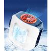 Noralit Ventilatore Portatile da Cintura con Piastra di Raffreddamento, Ventilatore da Collo e Maglietta 10000mAh USB Ricaricabile, Climatizzatore Indossabile Potente 14000RPM per Esterno Viaggio Spiaggia