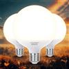 Aigostar Lampadina LED G120 E27 18W=117W, Blanc Chaud 3000K, 1840 Lumen, CRI＞80, Risparmio energetico， Non Dimmerabili, Pacco da 3