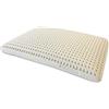Marcapiuma - Cuscino in Lattice Naturale Modello Saponetta - Guanciale Lattice Forato Ultra Traspirante Riposo Naturale e Sano - Massimo Comfort Ergonomico Antiacaro Antibatterico 100% Made in Italy