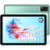 DOOGEE T10E Tablet Android 13, 9GB +128GB(TF 1TB), 10.1 HD Display Tablet 10 Pollici, Octa-Core, 4G LTE Dual SIM | 5G WiFi | 6580mAh | Bluetooth 5.0 | 1280 * 800 | 5MP+8MP | GPS