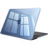 FINTIE Custodia Compatibile con MacBook Air 13.6 Pollici M5/M4/M3/M2 (2026/2025/2024/2022, A3449/A3240/A3113/A2681) - Cover Rigid Protettivo Guscio Rigido Case, Blu Perla