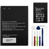 E-yiiviil Batteria di ricambio HB434666RBC 1500 mAh/3,8 V, compatibile con Huawei E7553 E5575 E5573 E5577 R216 WiFi E5576-320 E5783-230a, con strumenti
