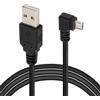 JSER Cavo di ricarica dati Micro USB 2.0 tipo 5 pin a 90 gradi ad angolo retto a USB 2.0 tipo A 480 Mbps per telefono, tablet, computer, fotocamera (10 cm)