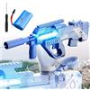 Anyingkai Pistola ad Acqua Elettrica per Adulti e Bambini,Grande Pistola a Spruzzo,Pistola ad Acqua Automatica,Pistola ad Acqua ad alta Capacità,Potente Pistola ad Acqua (blu, AUG)