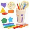 Felly Giochi Legno Montessori per Bambini 1 2 3 Anni, Gioco Colore Forma Impilare e Ordinare, Giocattoli Motricità Fine e Educativi e Sensoriale Apprendimento, Regali di Compleanno per Bambina Bambino