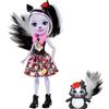 Enchantimals, Bambola Sage Puzzola con Animale, Giocattolo per Bambini 4+Anni, FXM72