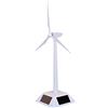 Fyearfly Mulino di Vento Solare Modello, Mini Mulino a Vento a energia Solare, modello girandola solare in plastica intelligente per Home Desktop Decor Ornamento