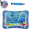 Generico Tappetino da gioco per gatti con sensore d'acqua spesso, tappetino rinfrescante per cani e gatti, letto ad acqua in PVC morbido e fresco, tappetino interattivo per interni (G)