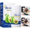 Bsbkoj Balsamo per Zampe di Cane, 40 g di Cera per Zampe di Cane, Crema Naturale per la Protezione delle Zampe, Balsamo per Zampe del Naso 'Animale Domestico, Succhietto per Zampe, Cura Efficace del