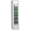METRO Professional Frigorifero Slim per Bevande GSC2133, 133L, 200 W, 5 Ripiani Regolabili, Illuminazione LED, Serratura, Bianco (Bianco, 133 L)