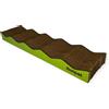 Antica Farmacia Orlandi ROTIPET GATTO TIRAGRAFFI "WAVY" 44x11x4 CM BLU