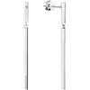 Tommy Hilfiger Jewelry Orecchini Pendenti da Donna in Acciaio Inossidabile - 2780954, EARRINGS, Silver