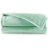 DecoKing Coperta Plaid Pile 220 x 240 cm per Letto Matrimoniale Calda Accogliente e Spessa in Morbido Velluto Per Letto Divano Sedia Tutte le Stagioni Menta Mic