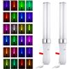Vegena Set di 2 barre luminose a LED, 24 colori, 3 W, luce a LED colorata da 25 cm, per matrimoni, feste, concerti, pensierini