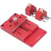 GLOGLOW Kit per Affilare Scalpelli Guida per Affilare Scalpelli in Lega di Alluminio Resistente per Affilare Scalpelli Angolari, Adatta a Vari Progetti di Lavorazione del Legno