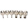 SUNGOOYUE 858D Set di Ugelli a Pistola Ad Aria Calda di 6 Accessori Resistenti Ad Alta Temperatura 3/4/5/8/10/12 Mm, Facile da Installare per i Lavoratori della Stazione di Rework SMD