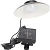 Fabater Lampada a Sospensione Solare, IP65 Impermeabile LED Luce Solare per Ombrellone da Patio con Telecomando per Pollaio Domestico, Portico, Fienile, Serra, Patio, Giardino (Luce calda)