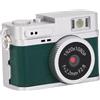 Plyisty Vintage Mini Keychain Camera, 20 MP 1080p Retro Piccola Videocamera Video, con Schermo da 0,96 Pollici, Flash LED, Batteria da 180 MAh (GREEN)