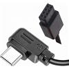 DYTDIEYINGTU Cavo di collegamento per controllo fotocamera DJI Ronin-s R-Wire MCC-c stabilizzatore Data Shutter Release Extension Cable A7M3 A7R4 A7M4 Z6 Z7 Z7II GH5 GH5S (MCC-C)