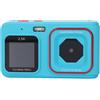 VBESTLIFE Fotocamera Digitale, Fotocamera per Vlogging Doppio Schermo Selfie da 72 MP 2,5K, Fotocamera Compatta Anti-vibrazione con Zoom 16X per Viaggi, Lauree (BLUE)
