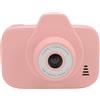 Tbest Videocamera Digitale 1080P 48MP Messa a Fuoco Automatica Zoom 10X Cornici per Cartoni Animati Filtri Batteria da 400 MAh per Ragazzi e Ragazze (PINK)