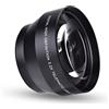 Fydun Obiettivo della Fotocamera 67mm 2.2X Teleconvertitore Universale Teleobiettivo per Fotocamere DSLR Adatto a Tutte le Fotocamere Obiettivo della Fotocamera Mirrorless Obiettivo di