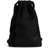 Adore June Daypack Teo - Borsa di sicurezza moderna con cerniera, realizzata a mano in Europa, Nero , Taglia unica