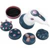 SLS SHOP Massaggiatore Anticellulite Donna 4 In 1, Massaggio A Raggi Infrarossi, Tripla Azione Circolare, Tonificante E Rassodante, Potenza Regolabile, 25 W
