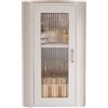 Generic Armadio Sospeso Ante Magnetiche con Ante Sistemas di Archiviazione Angolare Pensili Bagno Sospesi Adatto per Il Bagno, Sopra Il WC(White,25 * 25 * 59cm)