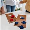 Mini cornhole da tavolo per giochi all'aperto da 2 pezzi per gruppi di