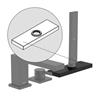 hansgrohe sBox rosetta, squadrata, 93504670, sBox nero opaco [Rubinetteria Bagno > Ricambi Rubinetteria Bagno]