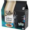 Sheba Cat Délices Du Jour in salsa Multipack 15x50 gr - Selezione del mare - 1° ORDINE? scegli lo sconto BZR5 / BZR20 + 200 punti fedeltà