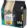 Sheba Cat Délices Du Jour in salsa Multipack 15x50 gr - Selezione Delicata - 1° ORDINE? scegli lo sconto BZR5 / BZR20 + 200 punti fedeltà