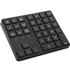 Acouto Tastierino Numerico Tastiera Numerica a 35 Tasti Wireless 2.4G Ultra Sottile Comodo per l'immissione di Numeri Compatibile con //OS X Comodo per l'immissione di Numeri