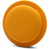 CoverKingz Custodia in silicone compatibile con AirTags 2021 adesivo - Air Tag Custodia autoadesiva - Supporto adesivo - Airtag adesivo - Silicone Case supporto arancione