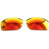 POLARLENS Lenti di ricambio polarizzate per Oakley Valve 2014, compatibili con occhiali da sole Oakley Valve, Rosso fuoco, Taglia unica
