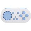 Generic Controller Tascabile, Controller per Piccoli Giochi, Effetti di Luce RGB con Cordino per PC (Bianco Blu)