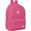 safta Munich Basic - Zaino per laptop da 15,6 e USB, ideale per giovani di diverse età, tessuto riciclato, comodo e versatile, qualità e resistenza, 31 x 18 x 44 cm, colore fucsia, fucsia, Estándar,