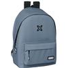 safta Munich Basic - Zaino per laptop da 15,6 e USB, ideale per giovani di diverse età, tessuto riciclato, comodo e versatile, qualità e resistenza, 31 x 18 x 44 cm, colore grigio, grigio, Estándar,