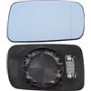 taros trade TarosTrade 57-0350-R-50642 Vetro Specchietto Retrovisore Riscaldabile Blu Lato Destro