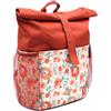 LES DÉGLINGOS sac À Dos Rolltop Melimelos la Biche, Zaino Unisex-Bambini e Ragazzi, Terracotta, Taglia Unica