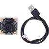 OVAQUIXI Modulo Fotocamera USB 2.0 1MP, Sensore OV9732 Grandangolo 100°, Messa a Fuoco Manuale per Scansione QR e Riconoscimento Facciale