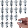 Befun 20 tasselli robusti da parete cava, M4 x 20 mm, tasselli per cavità in metallo, resistenti, dadi Jack per cartongesso, cartongesso, lamiere di ferro, pareti sottili e morbide, immagini, binari per